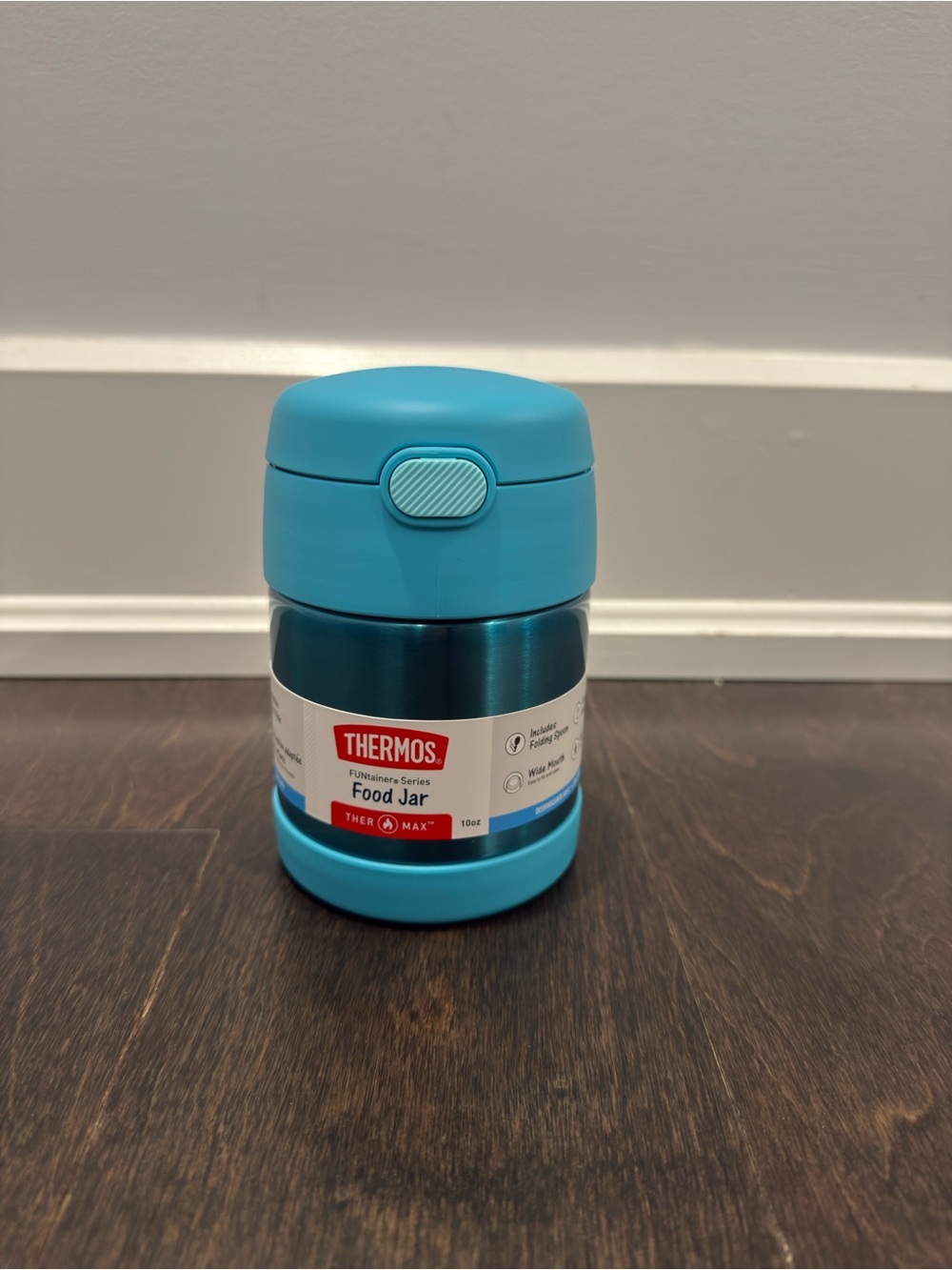 Thermos Turquoise & Teal Stainless Steel Food Jar - Insulated Lunch Container